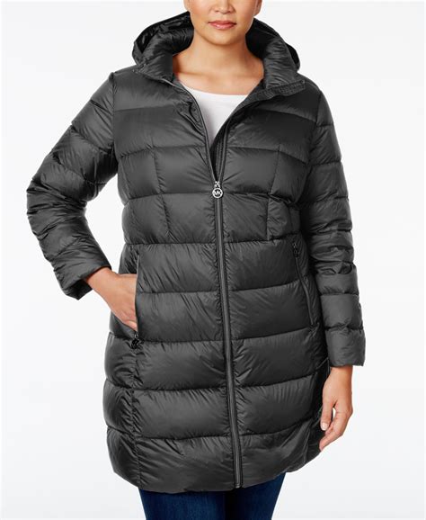 macys michael kors down coats women|Michael Kors jackets for women.